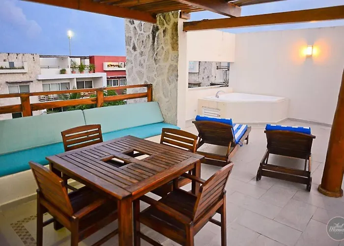 Spacious Ph 3 Bedrooms With Private Terrace, Club Access * Playa del Carmen